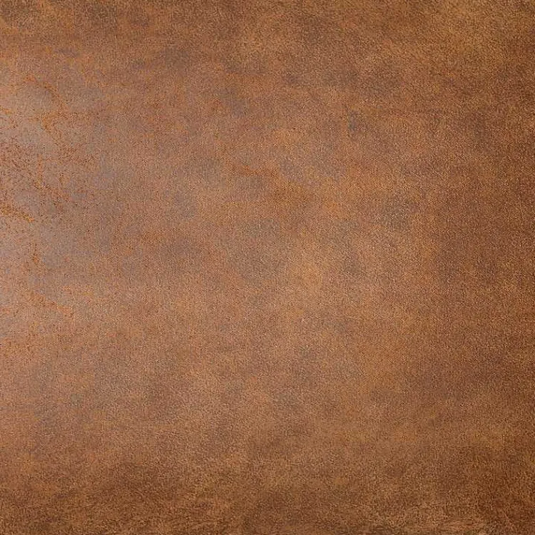 Kirklands Home Bar Stools & Counter Height Stools|Wyatt Faux Leather Swivel Counter Stool Brown