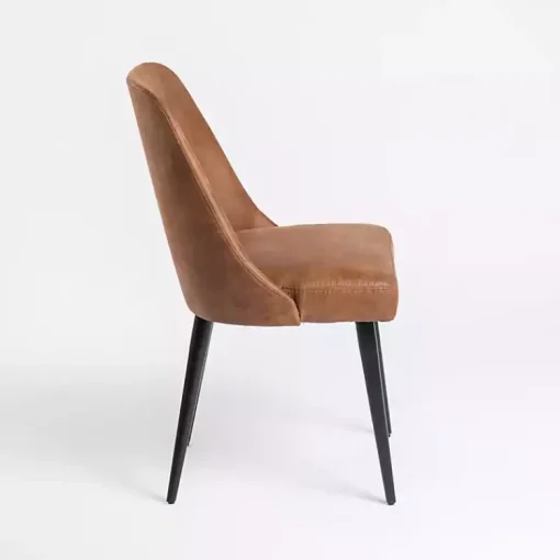 Kirklands Home Dining Chairs|Wyatt Faux Leather Dining Chair Brown