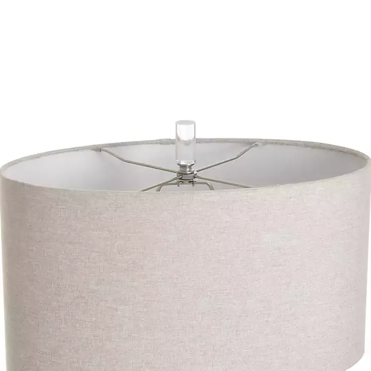 Kirklands Home Table Lamps|Brushed Brown Shell Table Lamp Gray