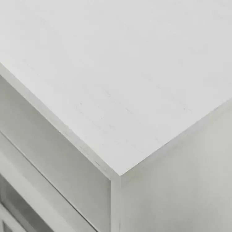 Kirklands Home Tv Stands & Media Consoles|Brushed Window Pane TV Stand White