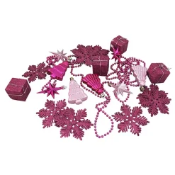 Sale Bubblegum Shatterproof Christmas Ornament Set Christmas Ornaments