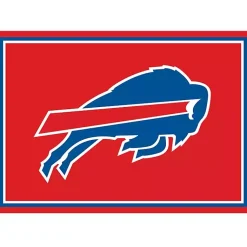 Kirklands Home Area Rugs|Buffalo Bills Area Rug, 3x4 Red