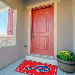 Kirklands Home Area Rugs|Buffalo Bills Area Rug, 3x4 Red