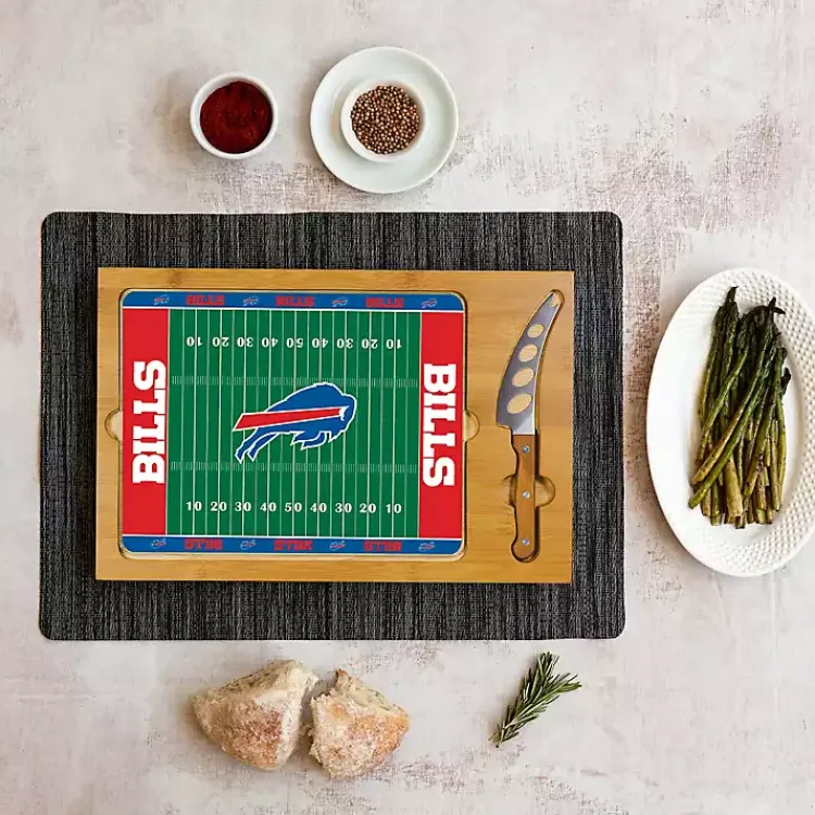 Kirklands Home Serving & Entertaining|Buffalo Bills Cutting Board & Knife Set