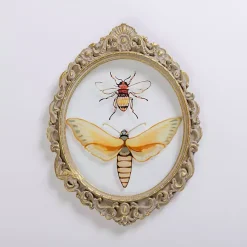 Kirklands Home Framed Art|Bugs on Glass Framed Art Print