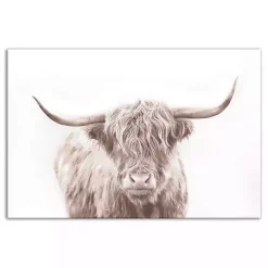 Kirklands Home Canvas Art|Bullie Boy Sepia Canvas Art Print Tan