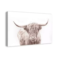 Kirklands Home Canvas Art|Bullie Boy Sepia Canvas Art Print Tan