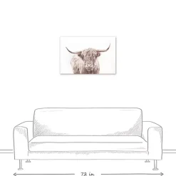 Kirklands Home Canvas Art|Bullie Boy Sepia Canvas Art Print Tan