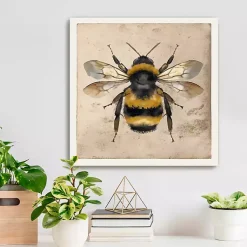 Kirklands Home Canvas Art|Bumblebee Anatomy Canvas Art Print