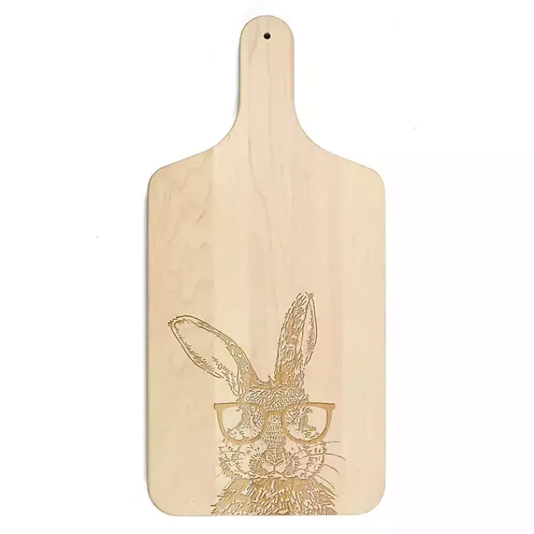 Best Bunny Glasses Maple Cutting Board Easter Decorations