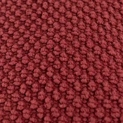 Discount Burgundy Woven Nubby Pillow Pillows