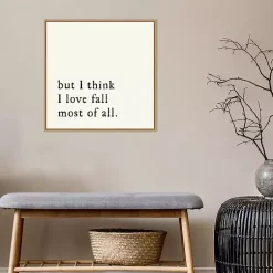 Discount But I Think I Love Fall Framed Wall Art Fall