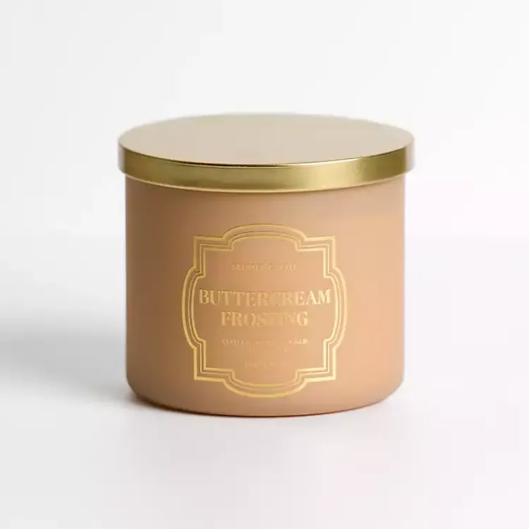 Sale Buttercream Frosting 14 oz. 3-Wick Jar Candle Candles
