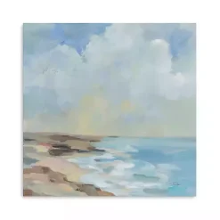 Kirklands Home Canvas Art|By the Beach Abstract Canvas Art Print