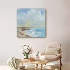 Kirklands Home Canvas Art|By the Beach Abstract Canvas Art Print