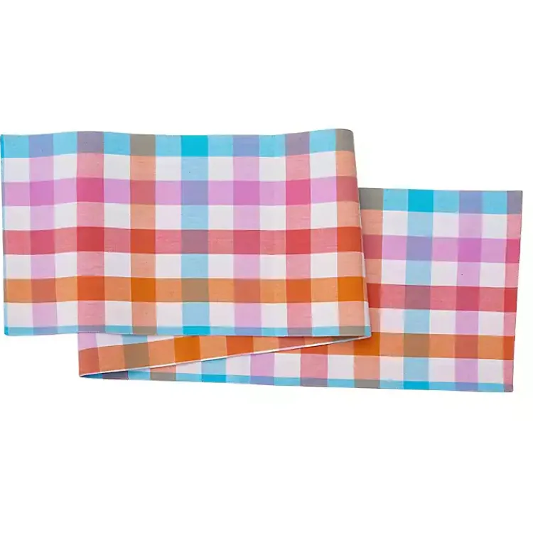 Outlet Cabana Easter Gingham Table Runner Easter Decorations