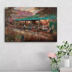 Online Café du Monde Canvas Art Print, 24x16 in. Mardi Gras Decorations