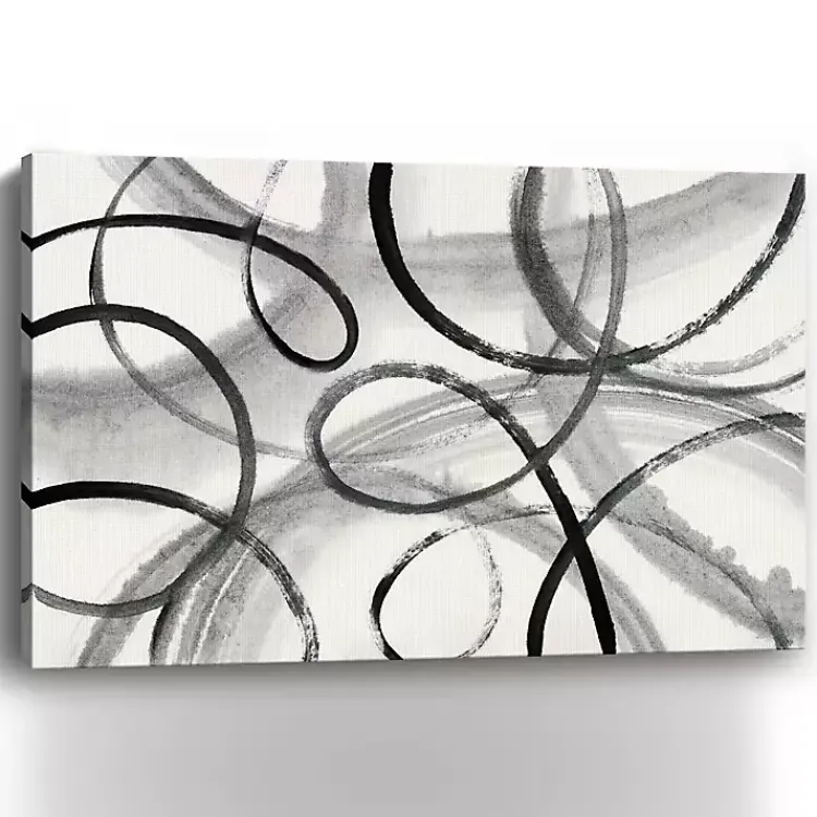 Kirklands Home Canvas Art|Calligraphia Giclee Canvas Art Print, 48x32 in.