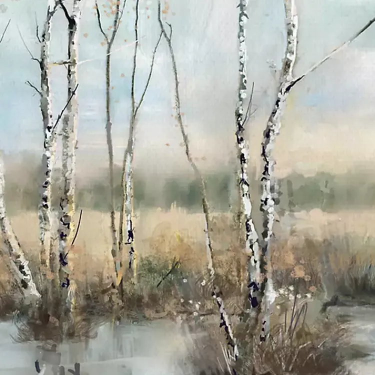 Kirklands Home Canvas Art|Calm Reflection Canvas Art Print Blue