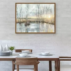 Kirklands Home Canvas Art|Calm Reflection Framed Canvas Art Print