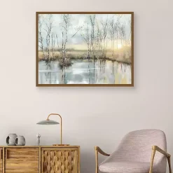 Kirklands Home Canvas Art|Calm Reflection Framed Canvas Art Print
