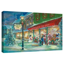 Online Candy Cane Lane Canvas Art Print Christmas Art & Wall Decor