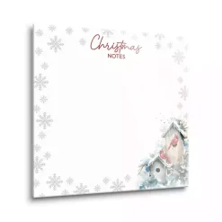 Cardinal Christmas Note Dry Erase Board, 12x12 in. Christmas Art & Wall Decor
