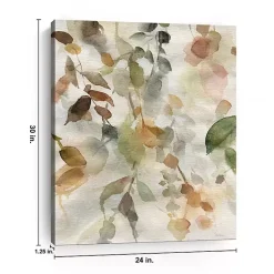 Kirklands Home Canvas Art|Cascading Nature II Canvas Art Print Tan