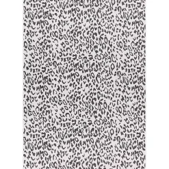 Kirklands Home Outdoor Rugs|Cauli Leopard Print Outdoor Rug, 4x5 Black