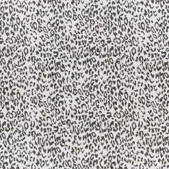 Kirklands Home Outdoor Rugs|Cauli Leopard Print Outdoor Rug, 6x6 Black