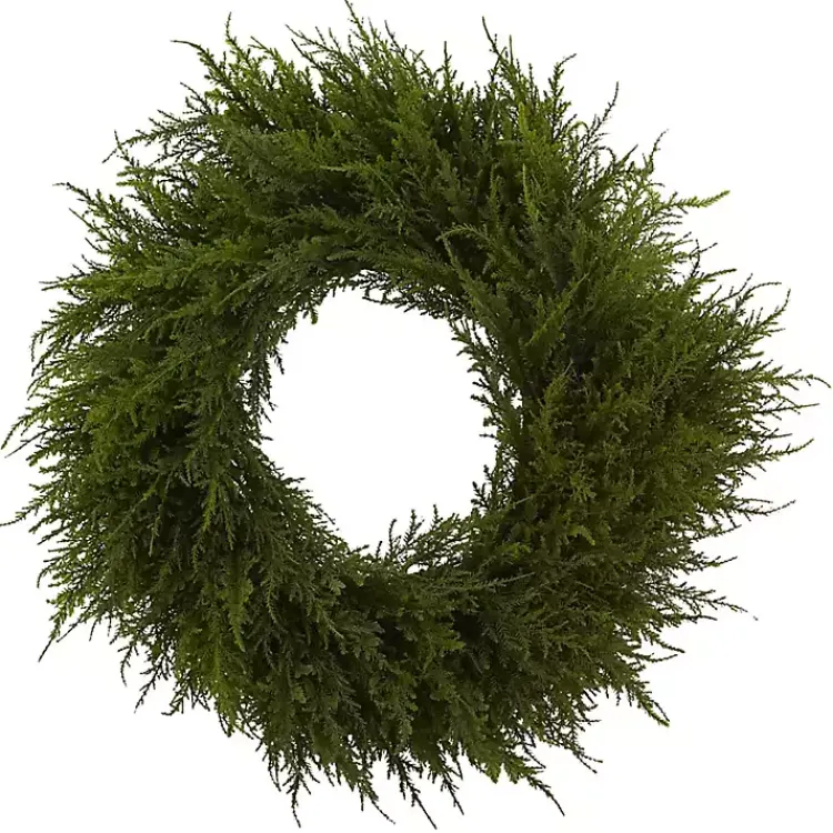 Online Cedar Christmas Wreath Wreaths