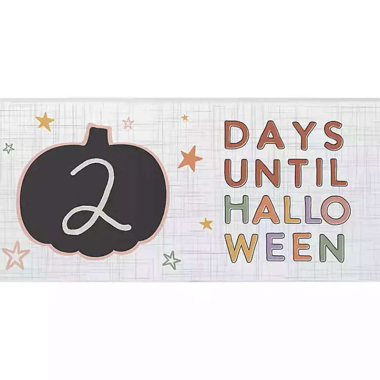 Online Chalk Halloween Tabletop Countdown Halloween