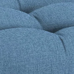Kirklands Home Outdoor Cushions & Pillows|Chambray French Outdoor Wicker Settee Cushion Blue