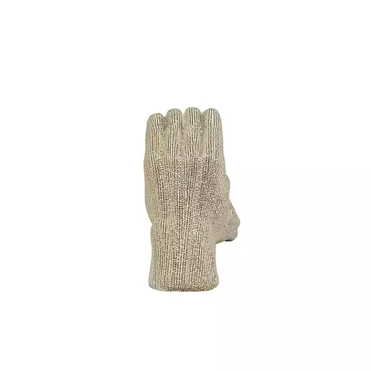 Outlet Champagne Heart Hands Ceramic Statue Statues & Figurines