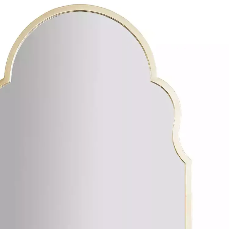 Kirklands Home Full Length & Floor Mirrors|Champagne Maria Arch Full Length Mirror Gold