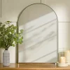 Kirklands Home Framed Mirrors|Champagne Nouveau Arched Wall Mirror