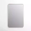 Kirklands Home Framed Mirrors|Champagne Nouveau Curved Corner Mirror