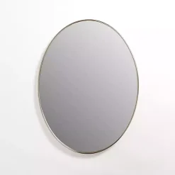 Kirklands Home Framed Mirrors|Champagne Nouveau Oval Wall Mirror