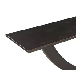 Kirklands Home Console Tables|Charcoal Ramus Console Table Black
