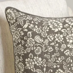 Hot Charcoal Fall Floral Pillow Pillows