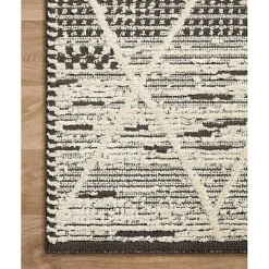 Kirklands Home Area Rugs|Charcoal Gradient Diamond Area Rug, 5x7