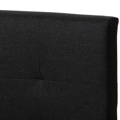 Kirklands Home Beds & Headboards|Charcoal Tufted Modern Queen Bed Gray