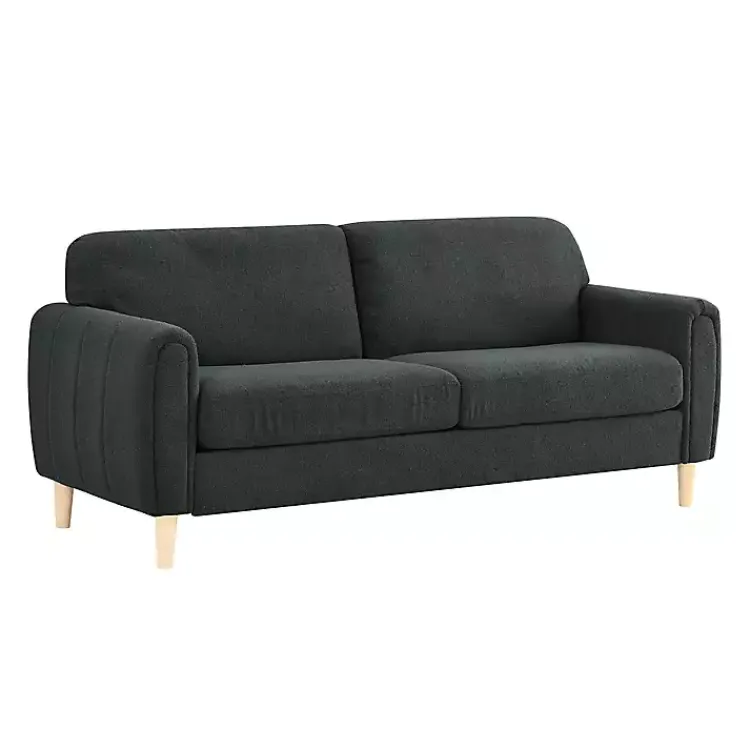 Kirklands Home Sofas & Loveseats|Charcoal Lyon Sofa Gray