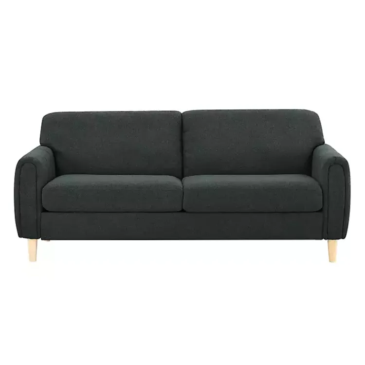 Kirklands Home Sofas & Loveseats|Charcoal Lyon Sofa Gray