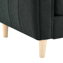 Kirklands Home Sofas & Loveseats|Charcoal Lyon Sofa Gray