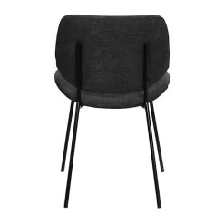 Kirklands Home Dining Chairs|Charcoal Quest Dining Chair Black