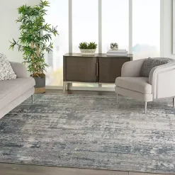 Kirklands Home Area Rugs|Charcoal Tally Textured Area Rug, 7x9