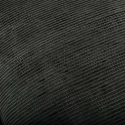 Online Charcoal Velvet Corduroy Flange Throw Pillow Pillows