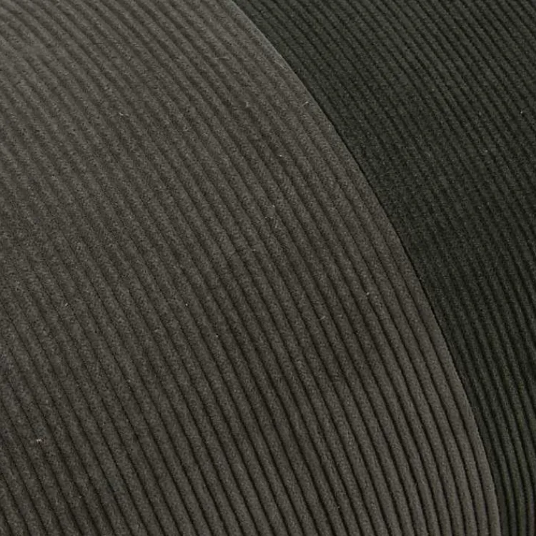 New Charcoal Velvet Corduroy Lumbar Pillow Pillows