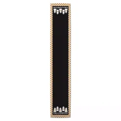 Checker Happy Halloween Ghost Table Runner, 90 in. Halloween
